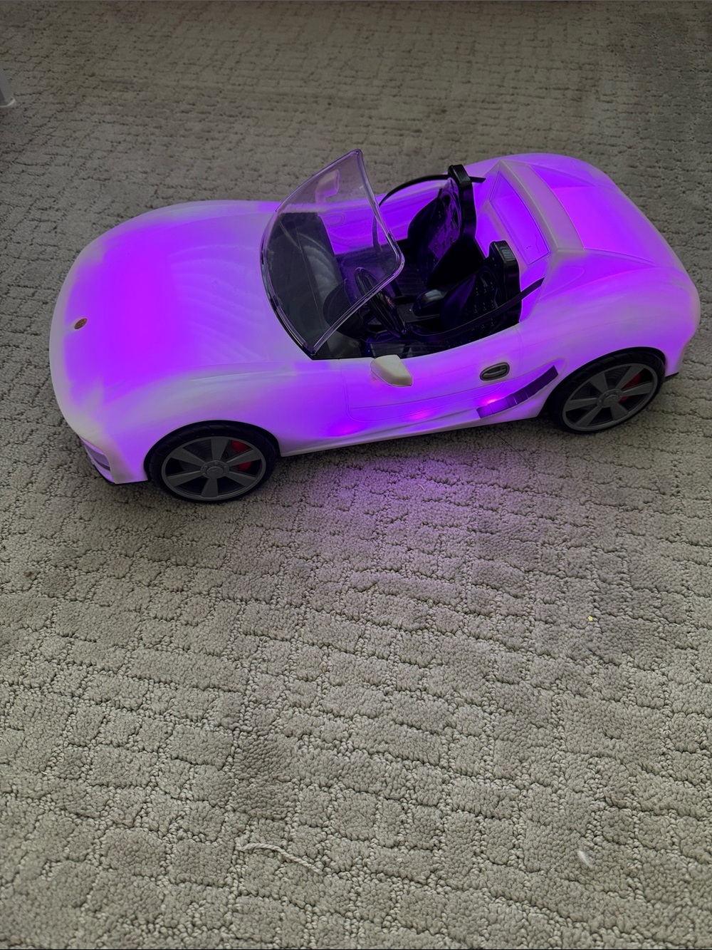 Rainbow High Color Changing Convertible Doll Car